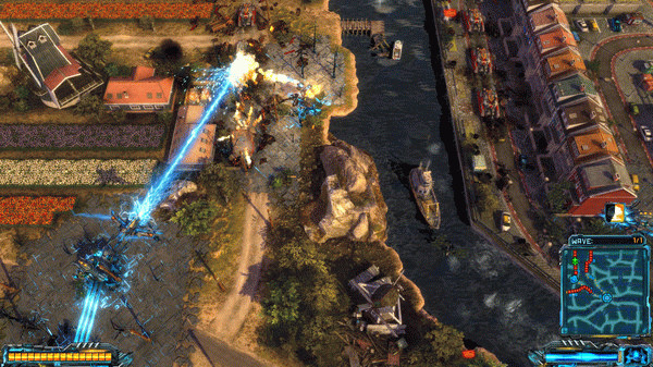 Игра X-Morph: Defense - European Assault, скриншот