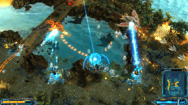 Игра X-Morph: Defense, скриншот