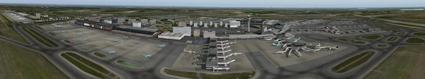 Игра X-Plane 11 - Add-on: Aerosoft - Airport Amsterdam, скриншот