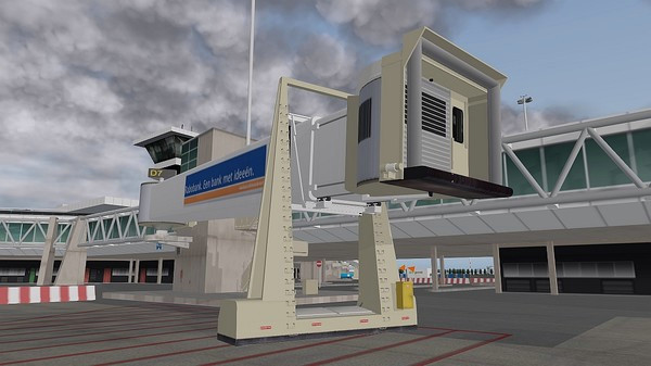 Игра X-Plane 11 - Add-on: Aerosoft - Airport Amsterdam, скриншот