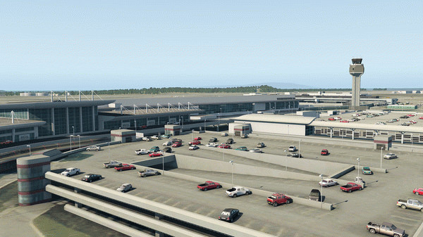 Игра X-Plane 11 - Add-on: Aerosoft - Airport Anchorage, скриншот