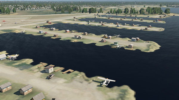 Игра X-Plane 11 - Add-on: Aerosoft - Airport Anchorage, скриншот