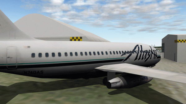Игра X-Plane 11 - Add-on: Aerosoft - Airport Anchorage, скриншот