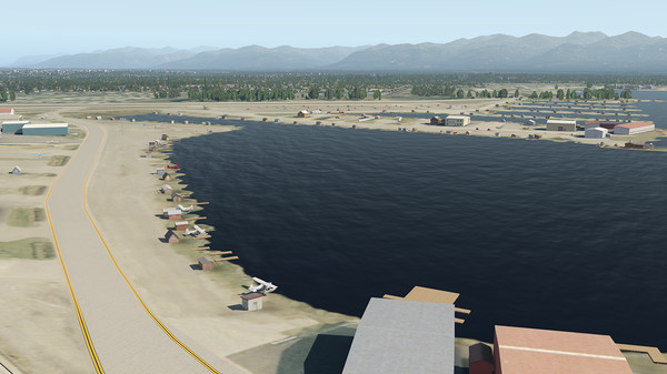Игра X-Plane 11 - Add-on: Aerosoft - Airport Anchorage, скриншот