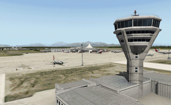 Игра X-Plane 11 - Add-on: Aerosoft - Airport Antalya, скриншот