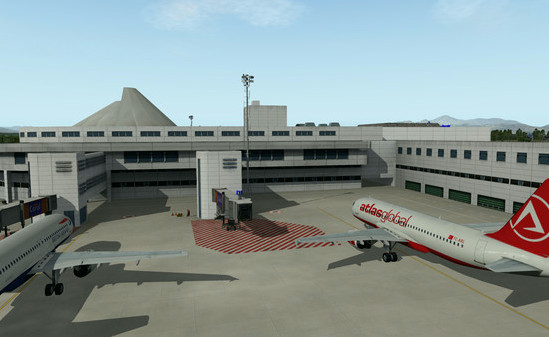 Игра X-Plane 11 - Add-on: Aerosoft - Airport Antalya, скриншот