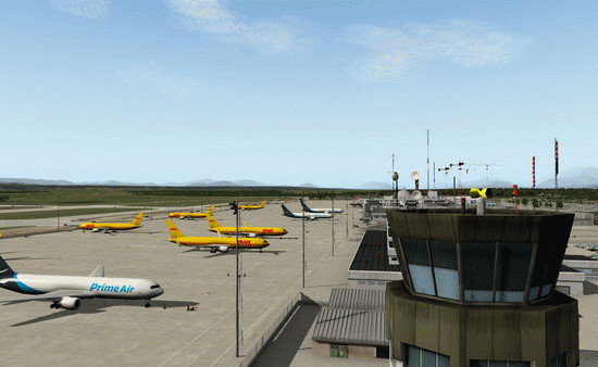 Игра X-Plane 11 - Add-on: Aerosoft - Airport Antalya, скриншот