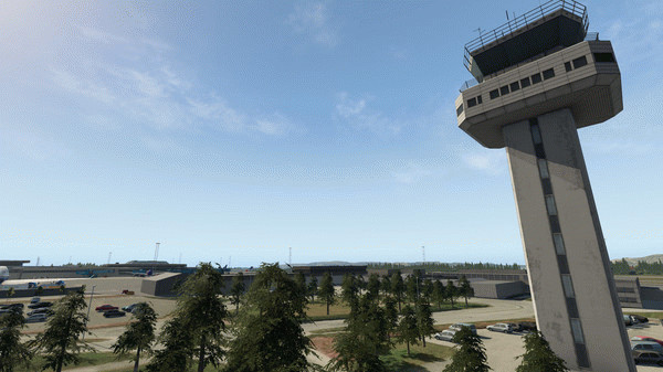 Игра X-Plane 11 - Add-on: Aerosoft - Airport Bergen, скриншот