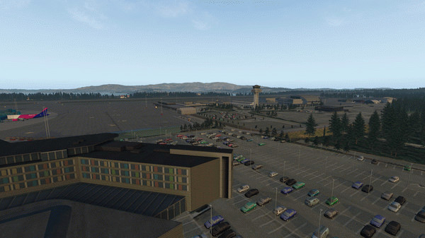 Игра X-Plane 11 - Add-on: Aerosoft - Airport Bergen, скриншот
