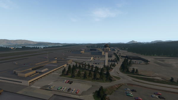 Игра X-Plane 11 - Add-on: Aerosoft - Airport Bergen, скриншот