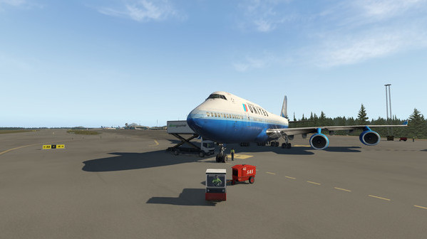 Игра X-Plane 11 - Add-on: Aerosoft - Airport Bergen, скриншот