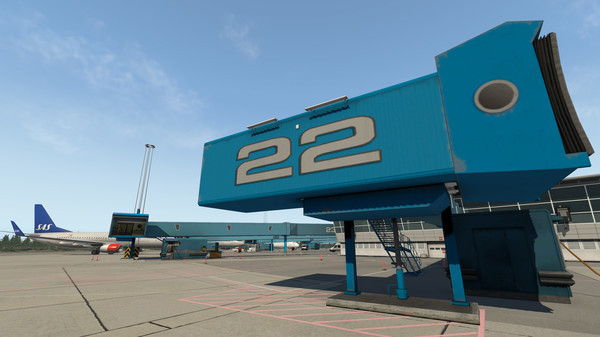 Игра X-Plane 11 - Add-on: Aerosoft - Airport Bergen, скриншот