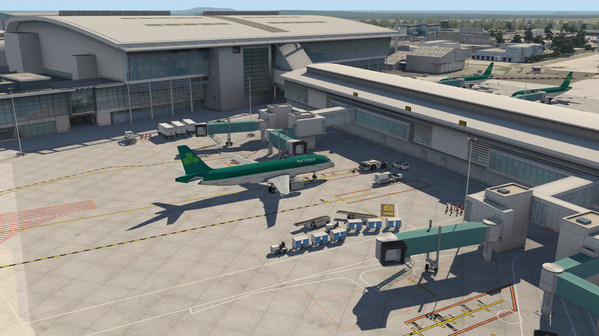 Игра X-Plane 11 - Add-on: Aerosoft - Airport Dublin V2.0, скриншот