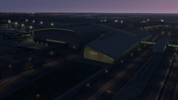 Игра X-Plane 11 - Add-on: Aerosoft - Airport Dublin V2.0, скриншот