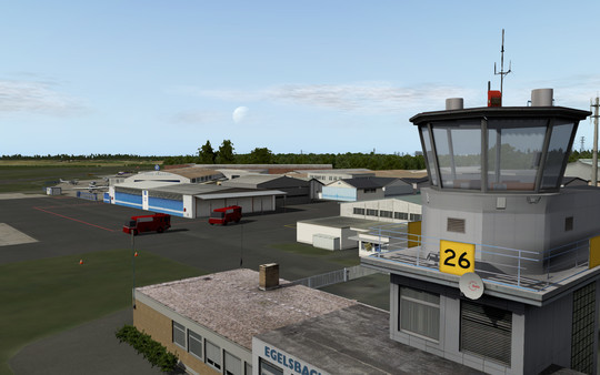 Игра X-Plane 11 - Add-on: Aerosoft - Airport Frankfurt-Egelsbach, скриншот