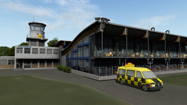 Игра X-Plane 11 - Add-on: Aerosoft - Airport Frankfurt-Egelsbach, скриншот