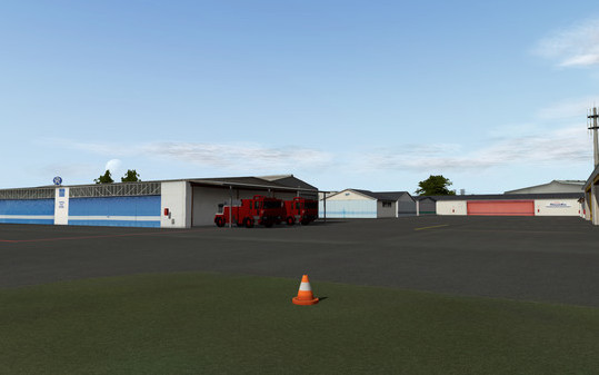 Игра X-Plane 11 - Add-on: Aerosoft - Airport Frankfurt-Egelsbach, скриншот