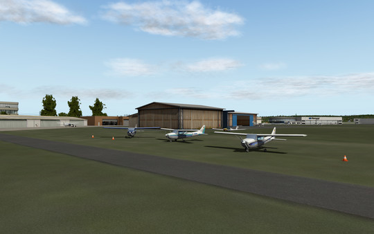 Игра X-Plane 11 - Add-on: Aerosoft - Airport Frankfurt-Egelsbach, скриншот