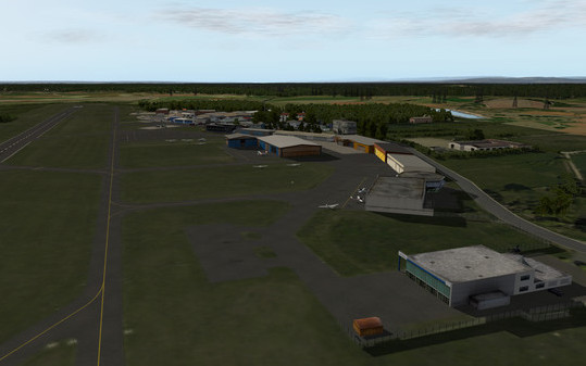 Игра X-Plane 11 - Add-on: Aerosoft - Airport Frankfurt-Egelsbach, скриншот