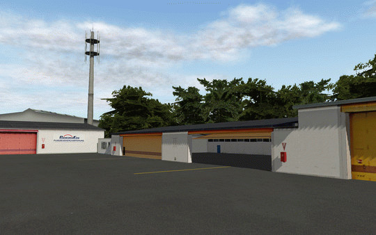 Игра X-Plane 11 - Add-on: Aerosoft - Airport Frankfurt-Egelsbach, скриншот