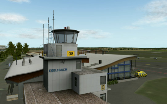 Игра X-Plane 11 - Add-on: Aerosoft - Airport Frankfurt-Egelsbach, скриншот