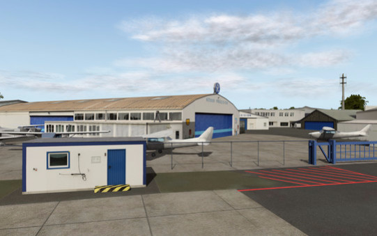 Игра X-Plane 11 - Add-on: Aerosoft - Airport Frankfurt-Egelsbach, скриншот