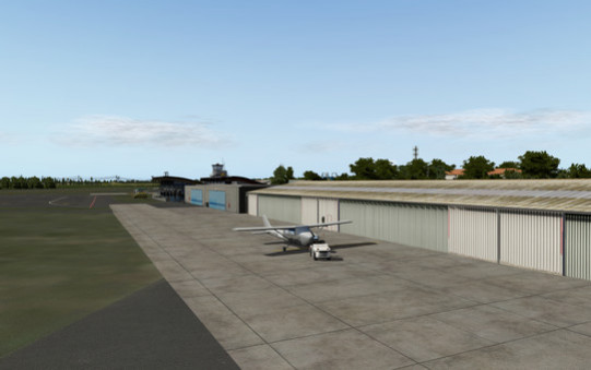 Игра X-Plane 11 - Add-on: Aerosoft - Airport Frankfurt-Egelsbach, скриншот
