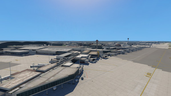Игра X-Plane 11 - Add-on: Aerosoft - Airport London-Heathrow, скриншот