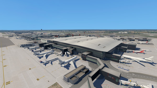 Игра X-Plane 11 - Add-on: Aerosoft - Airport London-Heathrow, скриншот