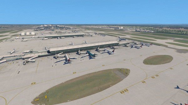 Игра X-Plane 11 - Add-on: Aerosoft - Airport London-Heathrow, скриншот