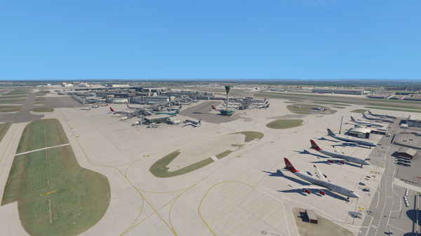 Игра X-Plane 11 - Add-on: Aerosoft - Airport London-Heathrow, скриншот