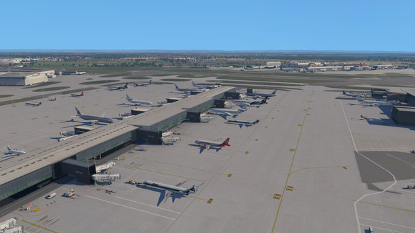 Игра X-Plane 11 - Add-on: Aerosoft - Airport London-Heathrow, скриншот