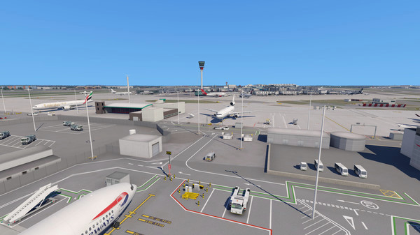 Игра X-Plane 11 - Add-on: Aerosoft - Airport London-Heathrow, скриншот