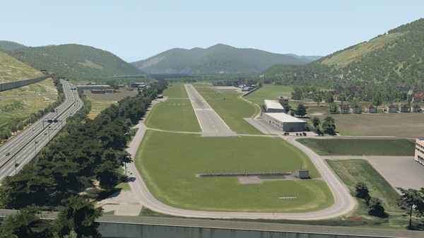 Игра X-Plane 11 - Add-on: Aerosoft - Airport Lugano, скриншот