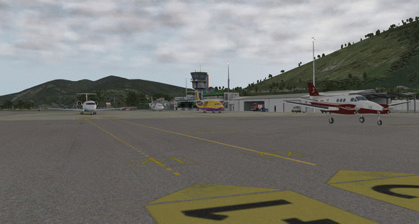 Игра X-Plane 11 - Add-on: Aerosoft - Airport Lugano, скриншот