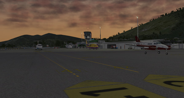 Игра X-Plane 11 - Add-on: Aerosoft - Airport Lugano, скриншот