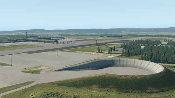 Игра X-Plane 11 - Add-on: Aerosoft - Airport Oslo, скриншот