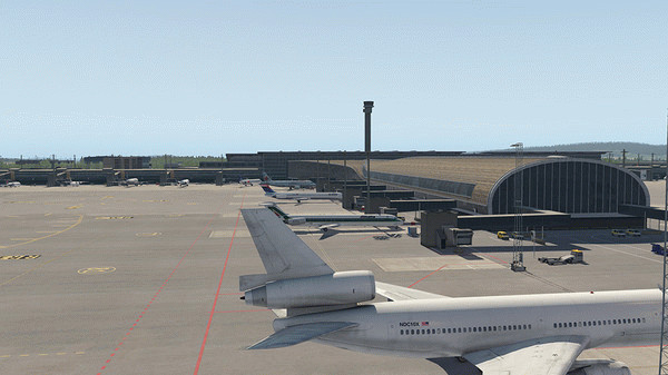 Игра X-Plane 11 - Add-on: Aerosoft - Airport Oslo, скриншот