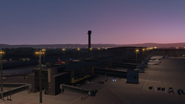 Игра X-Plane 11 - Add-on: Aerosoft - Airport Oslo, скриншот