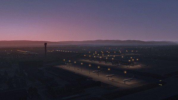 Игра X-Plane 11 - Add-on: Aerosoft - Airport Oslo, скриншот