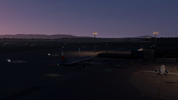 Игра X-Plane 11 - Add-on: Aerosoft - Airport Oslo, скриншот