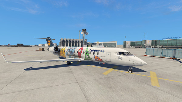 Игра X-Plane 11 - Add-on: Aerosoft - CRJ 200, скриншот