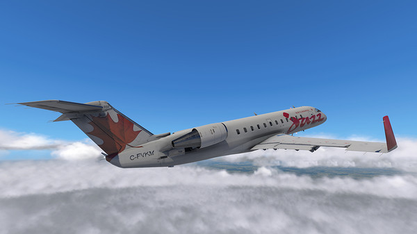 Игра X-Plane 11 - Add-on: Aerosoft - CRJ 200, скриншот
