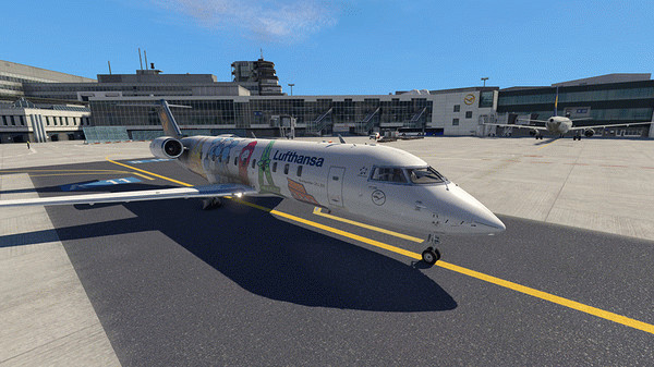 Игра X-Plane 11 - Add-on: Aerosoft - CRJ 200, скриншот