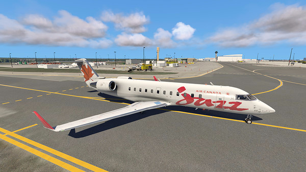 Игра X-Plane 11 - Add-on: Aerosoft - CRJ 200, скриншот