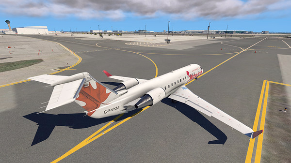 Игра X-Plane 11 - Add-on: Aerosoft - CRJ 200, скриншот