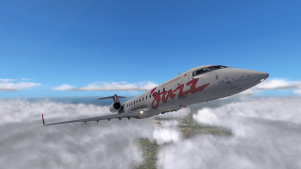 Игра X-Plane 11 - Add-on: Aerosoft - CRJ 200, скриншот