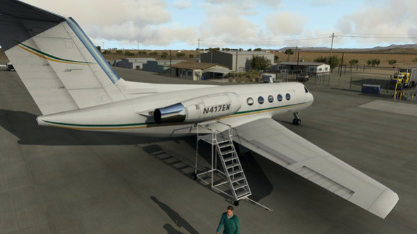 Игра X-Plane 11 - Add-on: Aerosoft - KTNP - Airport Twentynine Palms, скриншот