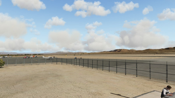 Игра X-Plane 11 - Add-on: Aerosoft - KTNP - Airport Twentynine Palms, скриншот