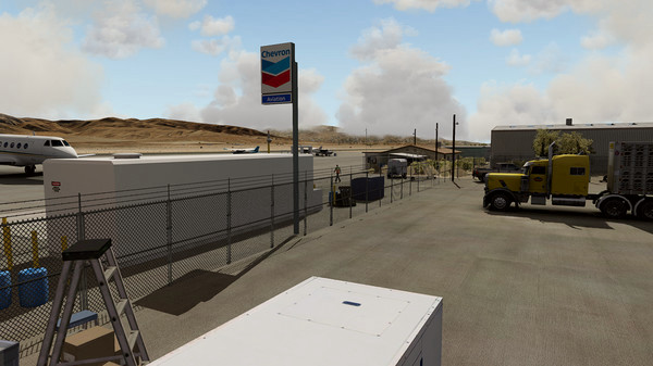 Игра X-Plane 11 - Add-on: Aerosoft - KTNP - Airport Twentynine Palms, скриншот